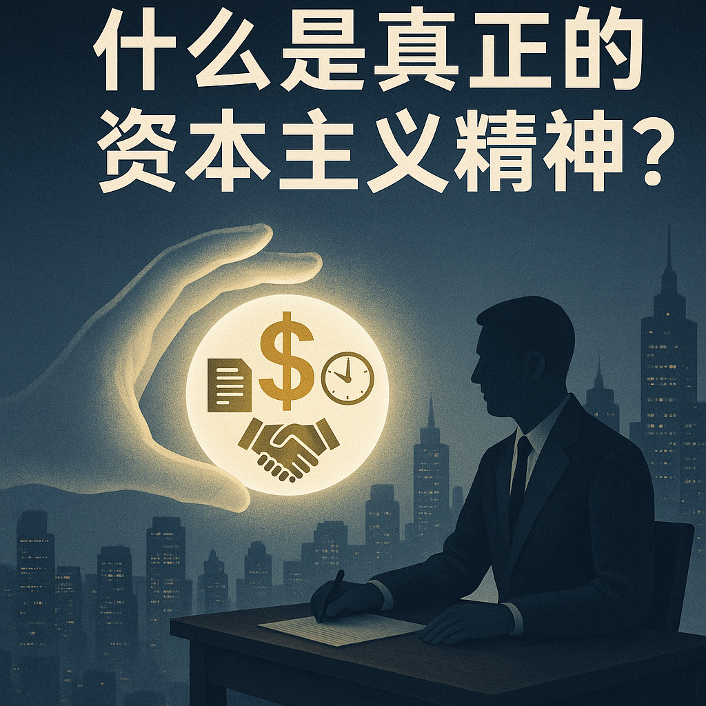读《新教伦理》之——七、“资本主义精神”这个词